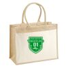 Cotton Pocket Jute Shopper Thumbnail