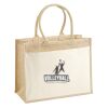 Cotton Pocket Jute Shopper Thumbnail