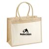 Cotton Pocket Jute Shopper Thumbnail