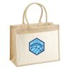 Cotton Pocket Jute Shopper Thumbnail