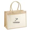 Cotton Pocket Jute Shopper Thumbnail