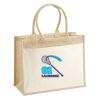 Cotton Pocket Jute Shopper Thumbnail