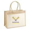 Cotton Pocket Jute Shopper Thumbnail