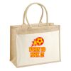 Cotton Pocket Jute Shopper Thumbnail
