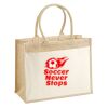 Cotton Pocket Jute Shopper Thumbnail