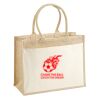 Cotton Pocket Jute Shopper Thumbnail