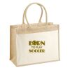 Cotton Pocket Jute Shopper Thumbnail