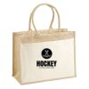 Cotton Pocket Jute Shopper Thumbnail
