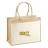 Cotton Pocket Jute Shopper Thumbnail