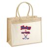 Cotton Pocket Jute Shopper Thumbnail