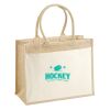 Cotton Pocket Jute Shopper Thumbnail