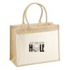 Cotton Pocket Jute Shopper Thumbnail