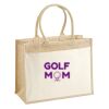 Cotton Pocket Jute Shopper Thumbnail