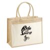 Cotton Pocket Jute Shopper Thumbnail