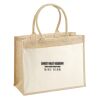 Cotton Pocket Jute Shopper Thumbnail
