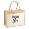 Cotton Pocket Jute Shopper Thumbnail