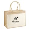 Cotton Pocket Jute Shopper Thumbnail
