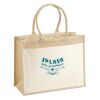 Cotton Pocket Jute Shopper Thumbnail