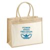 Cotton Pocket Jute Shopper Thumbnail