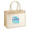 Cotton Pocket Jute Shopper Thumbnail