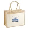 Cotton Pocket Jute Shopper Thumbnail