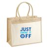 Cotton Pocket Jute Shopper Thumbnail