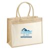 Cotton Pocket Jute Shopper Thumbnail
