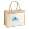 Cotton Pocket Jute Shopper Thumbnail