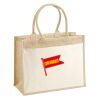 Cotton Pocket Jute Shopper Thumbnail