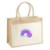 Cotton Pocket Jute Shopper Thumbnail