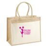Cotton Pocket Jute Shopper Thumbnail