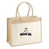 Cotton Pocket Jute Shopper Thumbnail