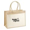 Cotton Pocket Jute Shopper Thumbnail