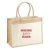 Cotton Pocket Jute Shopper Thumbnail
