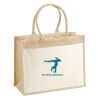 Cotton Pocket Jute Shopper Thumbnail