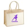 Cotton Pocket Jute Shopper Thumbnail