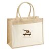 Cotton Pocket Jute Shopper Thumbnail