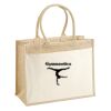 Cotton Pocket Jute Shopper Thumbnail