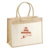 Cotton Pocket Jute Shopper Thumbnail