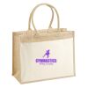 Cotton Pocket Jute Shopper Thumbnail